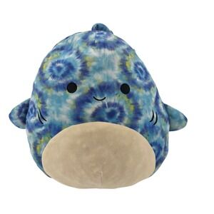 Squishmallow Luther the Tiger Shark 16 in Sea Squard by Jazwares Years 3+